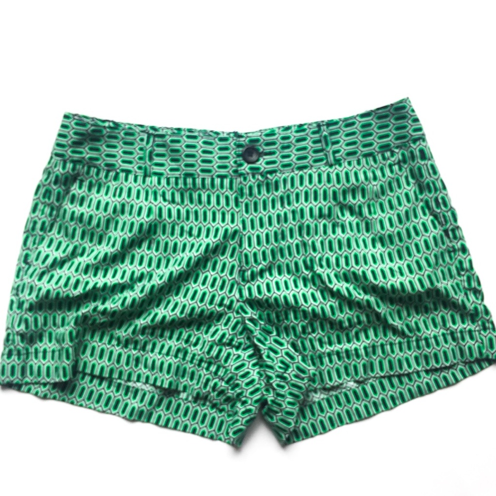 Banana Republic Martin Fit Geometric Print Shorts